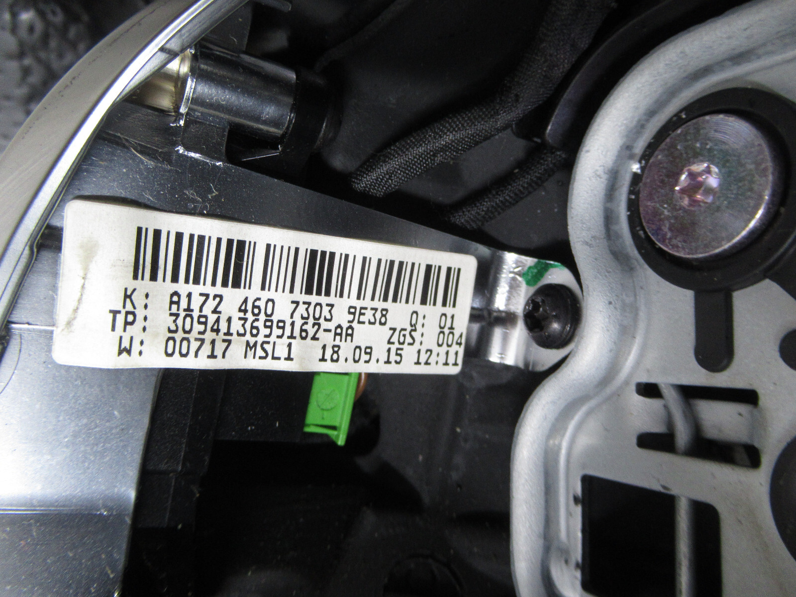 2015 MERCEDES ECLASS E220 AMG W212 4DRS GEAR PADDLE STEERING WHEEL