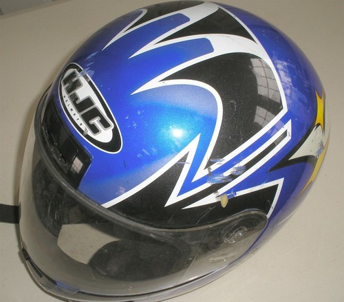 Casco HJC Fusion II Cara Completa Motocicleta Adulto Talla M Mediano Snell DOT CL-12 - Imagen 6 de 10