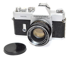 Mamiya/Sekor 1000 DTL 35mm SLR Film Camera W/ 55mm f/1.8 Lens. READ DESCRIPTION