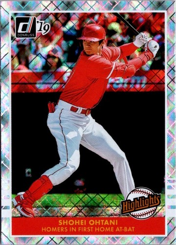 2019 Donruss #H1 Shohei Ohtani Highlights Diamond