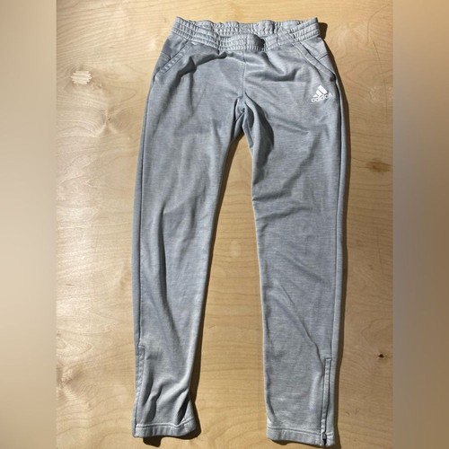 Adidas Gray Jogger Pants Medium (12-14) (GX) - Picture 5 of 12