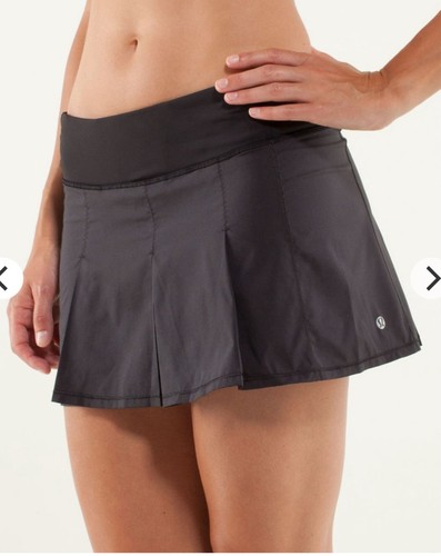Lululemon Fast Cat Rock Skort schwarz Größe 6  - Bild 4 von 5