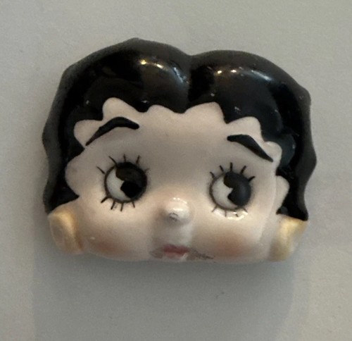 VTG Fridge Magnet Ceramic Betty Boop Animation Classic Cartoon Nostalgic Japan