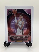 Victor Wembanyama 2024-25 Totally Certified On Target Pink Mirror # d /199