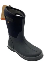 BOGS Kid's Classic High Handle Rain Boots Black