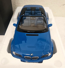 KYOSHO BMW 1:18 M3 Cabrio 2001 Diecast Model Car Blue/Black,Convertible/Rare