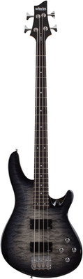 SCHECTER Bassgitarre, C-4 Plus, Charcoal Burst | Neu