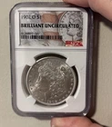 Morgan Silver Dollar 1902-O Brilliant Uncirculated NGC Graded