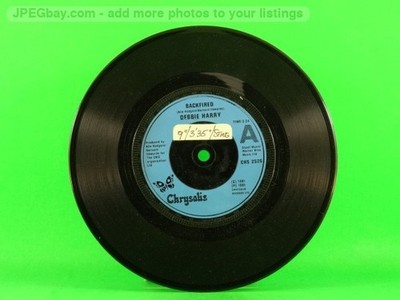 HARRY,DEBBIE BACKFIRED (PLAIN SLEEVE) (137) 7'' CHRYSALIS