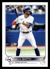 Kevin Smith 2022 Topps #636 Toronto Blue Jays ROOKIE RC