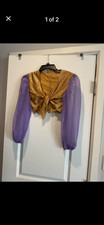 authentic 2 pc. belly dance costume - size S
