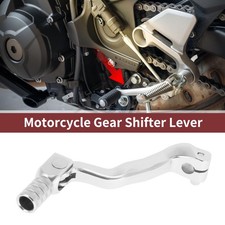 Faltbarer Motorrad-Schalthebel f&uuml;r Yamaha TTR 50cc AluminiumlegierungSilberfarbe