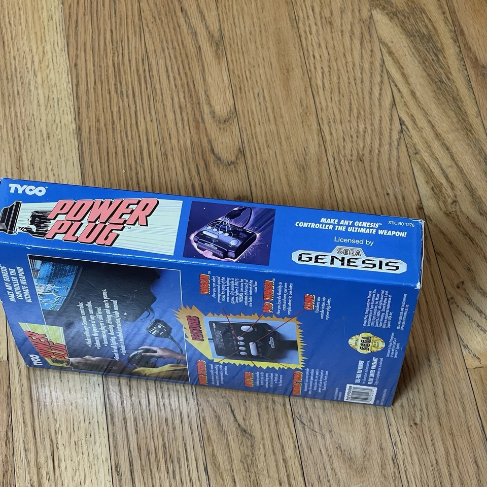 Sega Genesis "TYCO" POWER PLUG New in Opened Box - Image 2 of 4