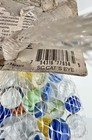 Mega Marbles SC Cat's Eye Lot 42 Glass Marbles 7 Shooters Vintage Net Bag Vacor — photo 7