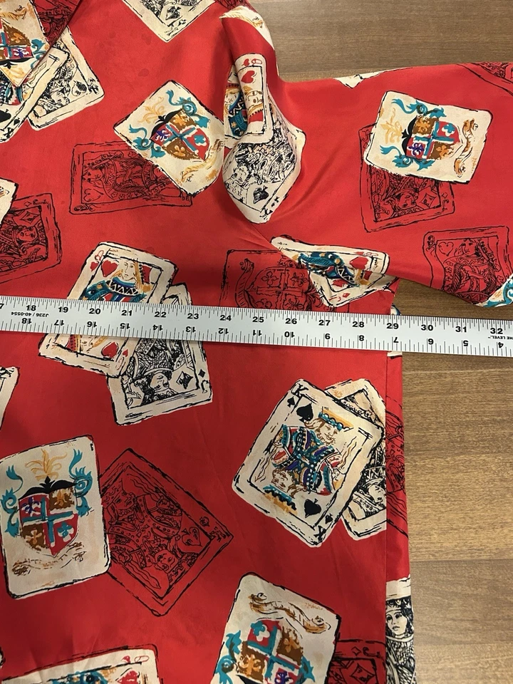 Blusa roja para mujer Diane von Furstenberg talla 2X/3X 100 % seda Foto 4 de 4