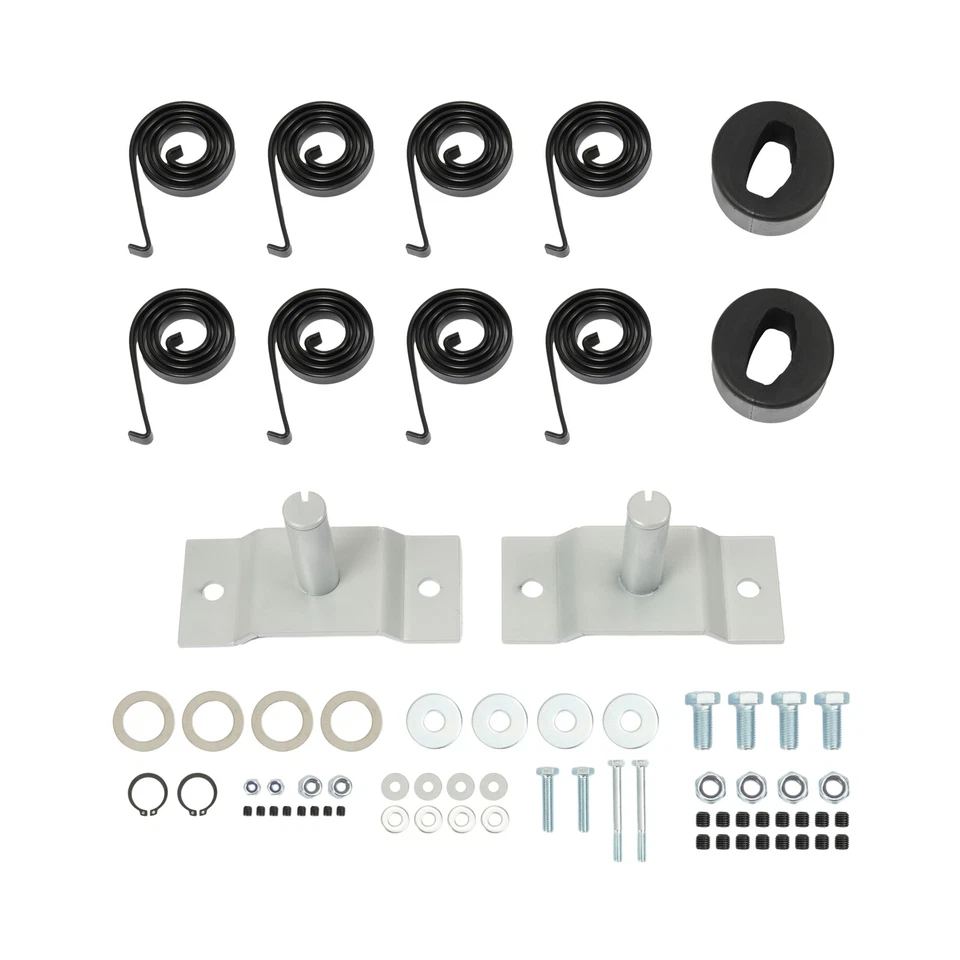 4-Spring Aluminum Dump Truck Flip Tarp Arm Kit Prevent Tarp Flapping in Transit - Image 4 of 4