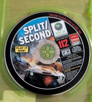 Split Second Xbox 360 Demo Disc 112 Only | Racing