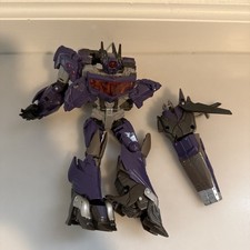 Transformers Prime Beast Hunters Voyager Class Shockwave INCOMPLETE/DAMAGED