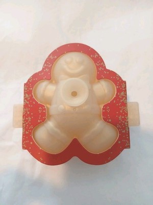 New CWC Cook With Color Christmas Gingerbread Man Ice Whiskey Mold
