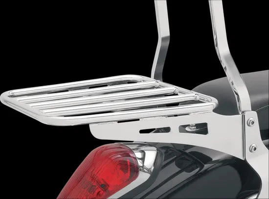 Portaequipajes Cobra Chrome Sissy Bar para Harley Softail Slim S 16-17 Foto 2 de 4