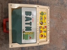 Original 1972 Fisher-Price 176 School Days Play Desk Complete Letters