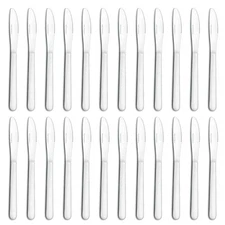 24 Pieces Dinner Knives Set, 8.1" Inches Table Knives Set, Durable Butter Kni...