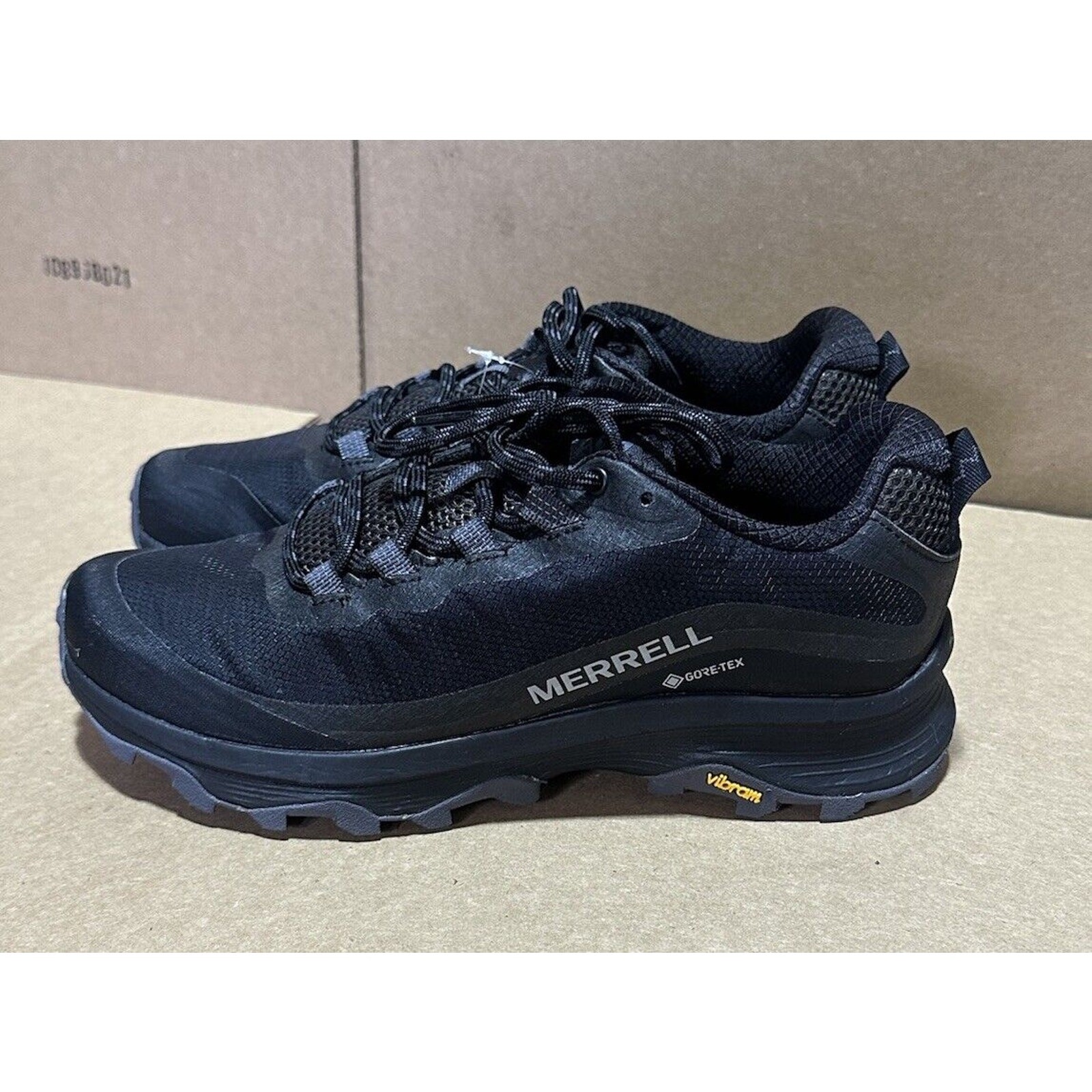 Merrell Moab Speed GoreTex GTX scarpe da trekking da donna nero asfalto taglia 9 5 (J067162)