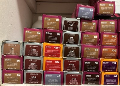 Matrix SoColor Extra Coverage Hair Dye Lot