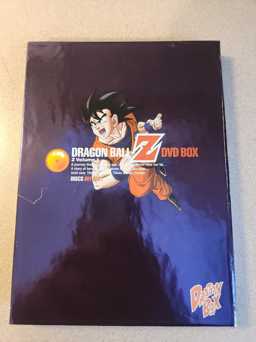Dragonball Z: Dragon Box Dvd Vol. 1 Complete Tested/Working