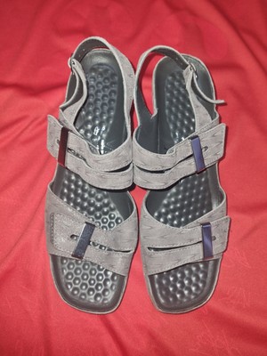 Great ladies sandals Vital size 41 UK 7 grey new