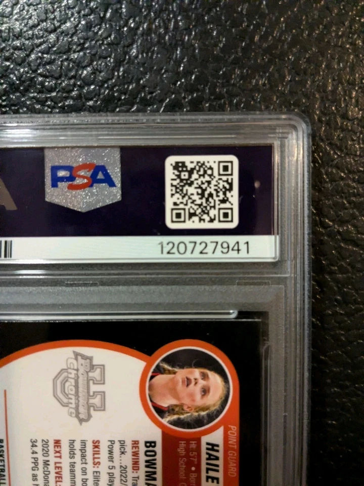 2023-24 Bowman University Chrome - 2007-08 Bowman Hailey Van Lith #07B-26 (RC) - Image 4 of 4