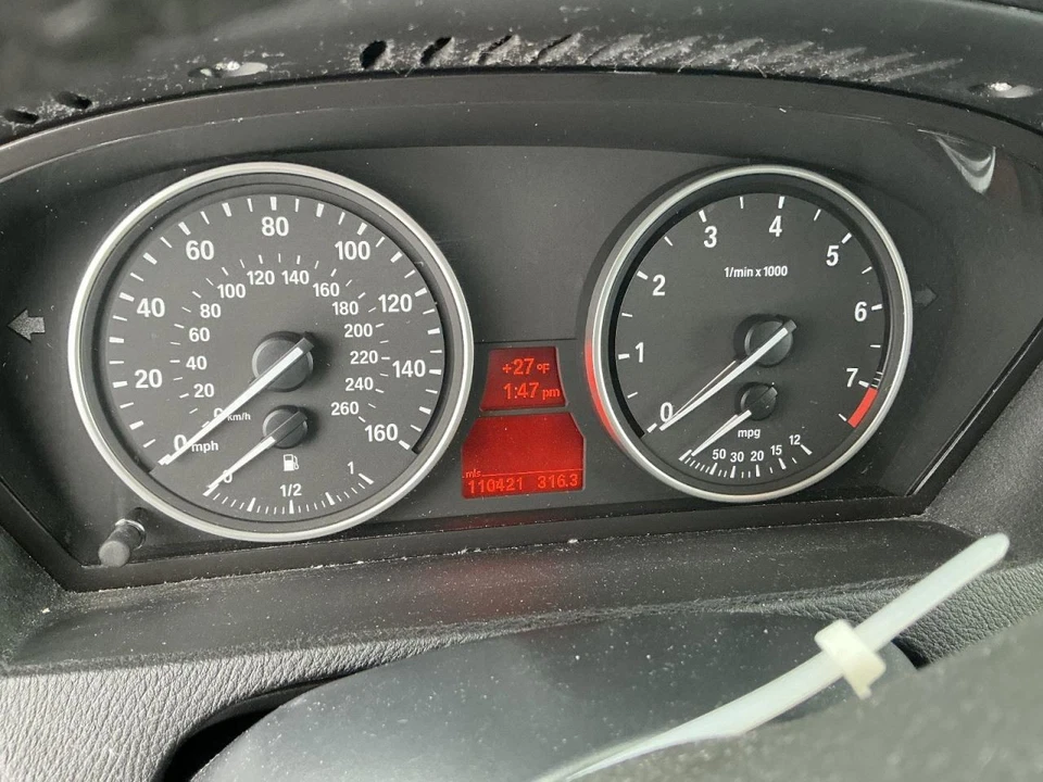 Seat Belt Front Bucket Passenger Retractor Dark Gray Fits 08-14 BMW X6 817468 Foto 2 de 4