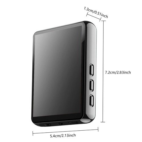 Bluetooth MP3 MP4 Player LCD Display HiFi Bass Musik Spieler Audio 128GB - Bild 6 von 17