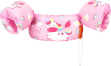Swim Vest for Kids, Toddler Pool Floaties Fit 22-30-40-50-60-66 Lbs, Children Pu