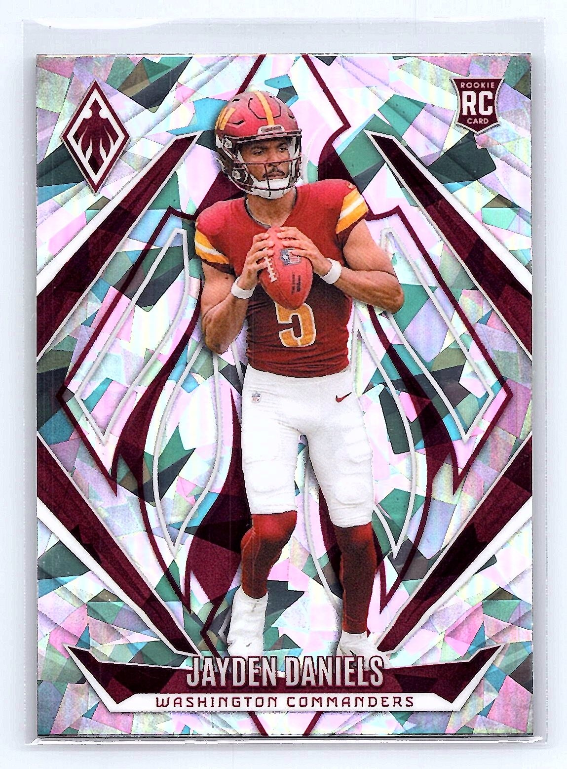Jayden Daniels 2024 Panini Phoenix #198 Ice Rookie *mw
