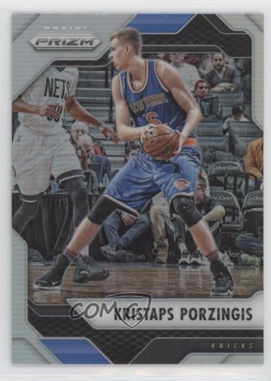 2016-17 Panini Prizm Silver Prizm Kristaps Porzingis #124 6l7