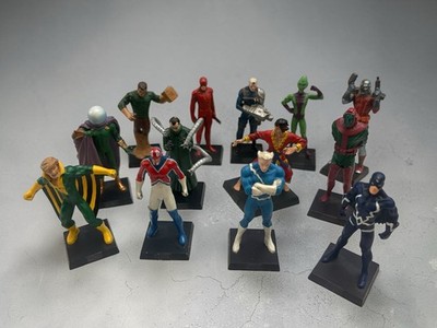 Konvolut 13 Marvel Figuren Eaglemoss Sammlung Blei/Metall