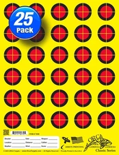 25 PACK: Range Shooting Pistol / Rifle TARGETS! FREE SHIPPING!! MULTI-30 [D30]