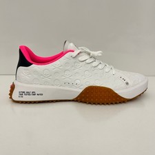 G/FORE G.112 Skull Embossed Golf Shoes White Pink Gum Sole 11.5 NWT