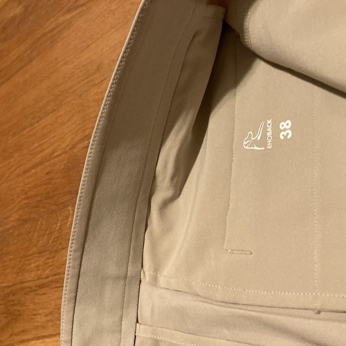 Rhoback Everyday Shorts Größe 38 grau 8" Schrittlänge Chino Freizeit Golf einfarbig - Bild 8 von 10