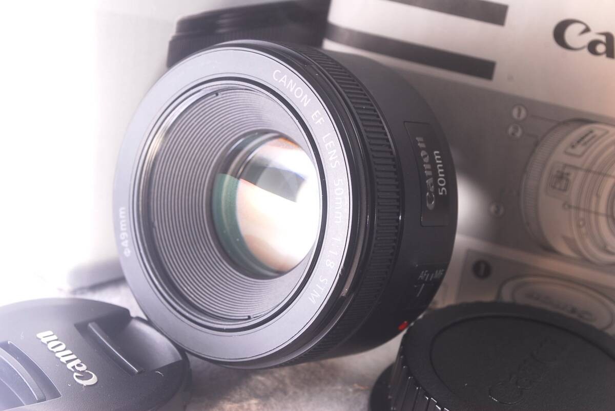 CanonCanon EF 50mm F1.8 STM Original box Full of