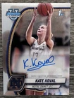 KATE KOVAL 2024-25 Topps Bowman Chrome U #42 1st Bowman Auto Notre Dame