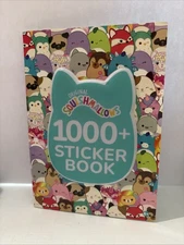 BRAND NEW Original Squishmallows 1000+ Sticker Book AUTHENTIC KellyToy gift READ