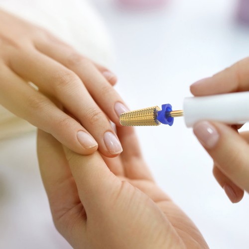 Brocas para uñas de acrílico 2 piezas Brocas para uñas Cabezal de broca para manicura para el hogar - Imagen 10 de 12
