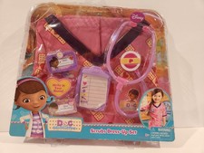 RARE Doc McStuffins Scrubs Dress-Up Set Halloween Costume Disney Size 4-6x NEW