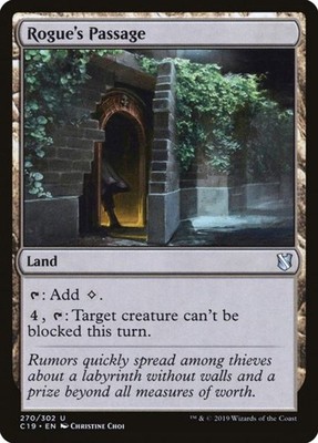 Rogue's Passage (Commander 2019 270) - Uncommon Magic: The Gathering Karte