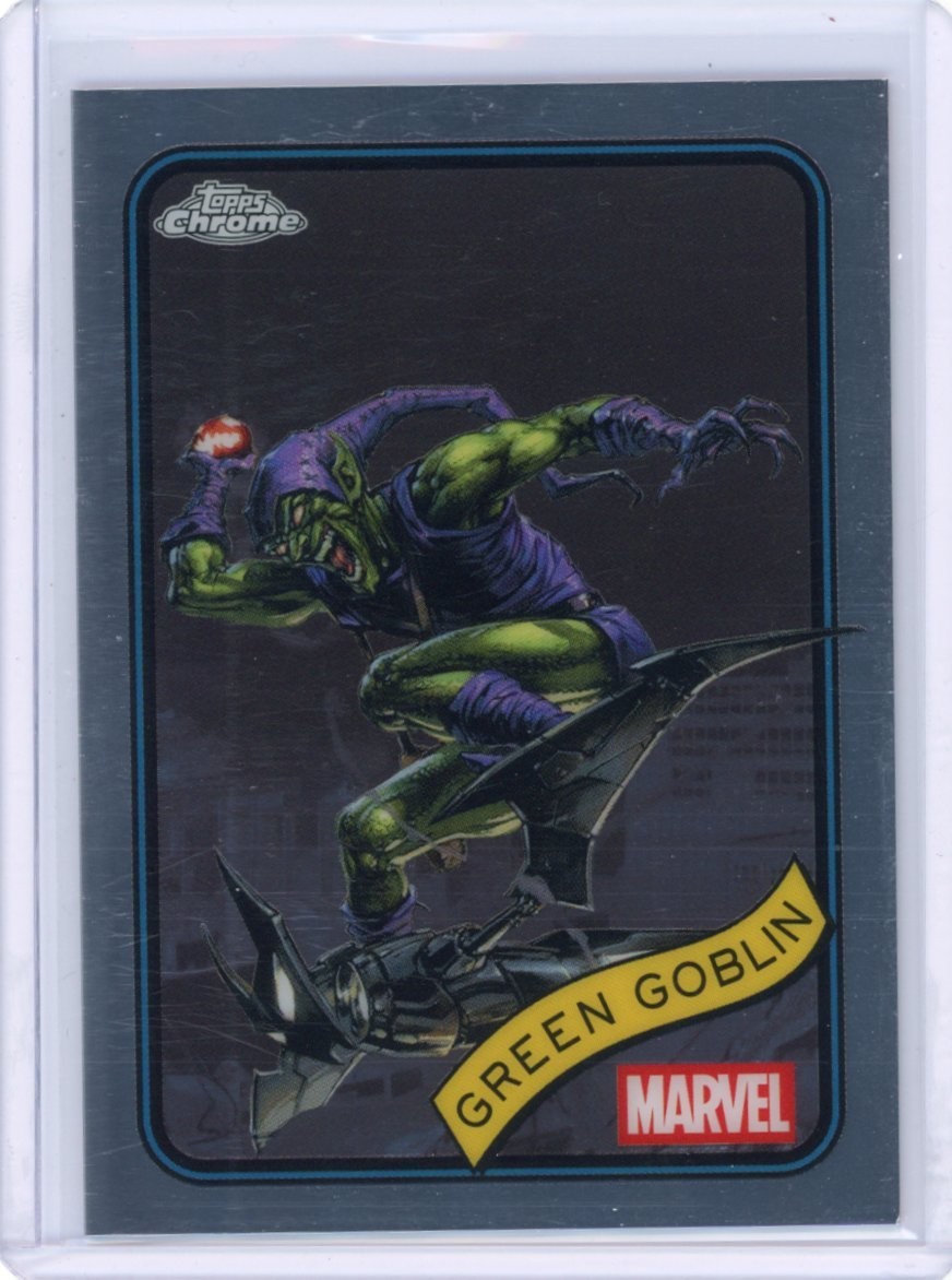 GREEN GOBLIN 2025 TOPPS CHROME MARVEL #161
