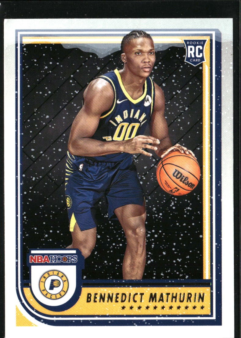 2022-23 Hoops Winter #236 Bennedict Mathurin
