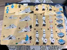Lego Building Instructions Space 6971 Legoland Under - Galactica Command Base