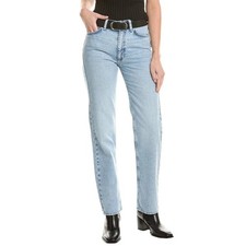 rag  bone Hattie Mid-Rise Full-Length Straight Jeans Wyncote Womens Size 25